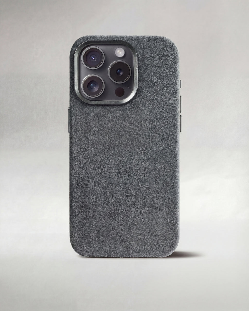 iPhone 15 Pro - Alcantara Case - Midnight-Black