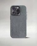 iPhone 15 Pro - Alcantara Case - Nardo-Grey