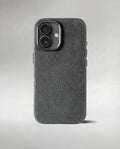 iPhone 16 - Alcantara Case - Midnight-Black