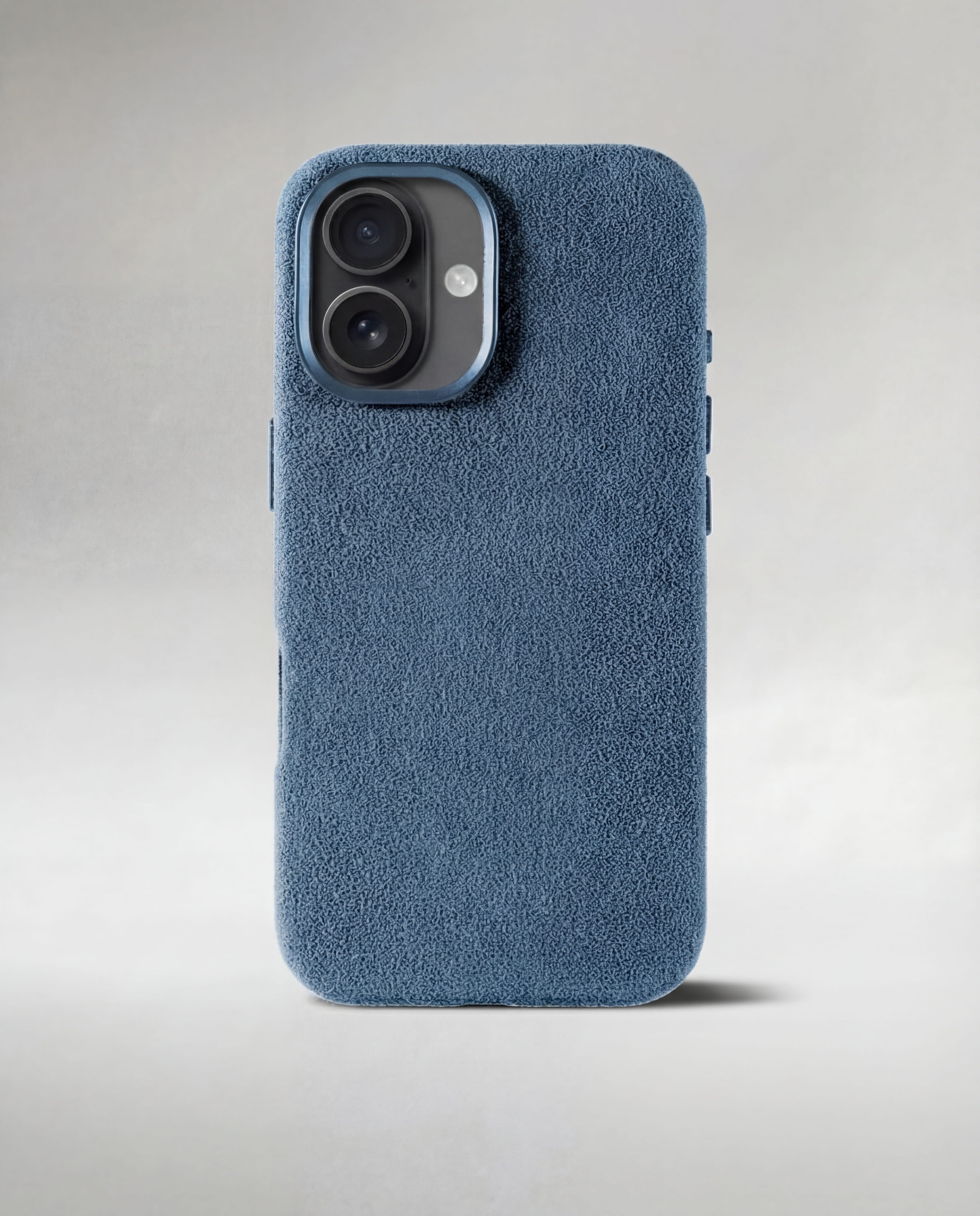 iPhone 16 - Alcantara Case - Ocean-Blue