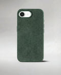 iPhone 16e - Alcantara Case - Forest-Green