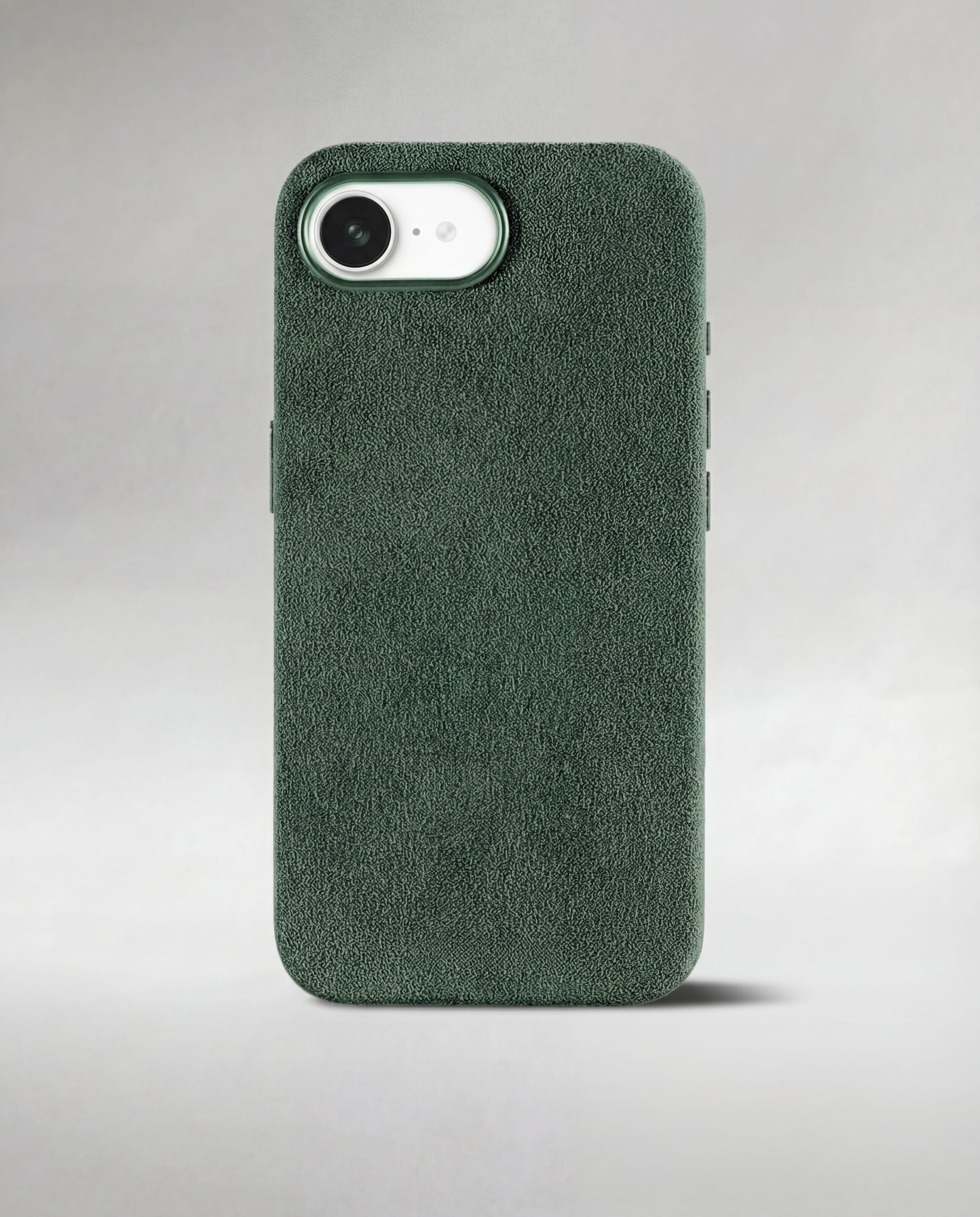 iPhone 16e - Alcantara Case - Forest-Green