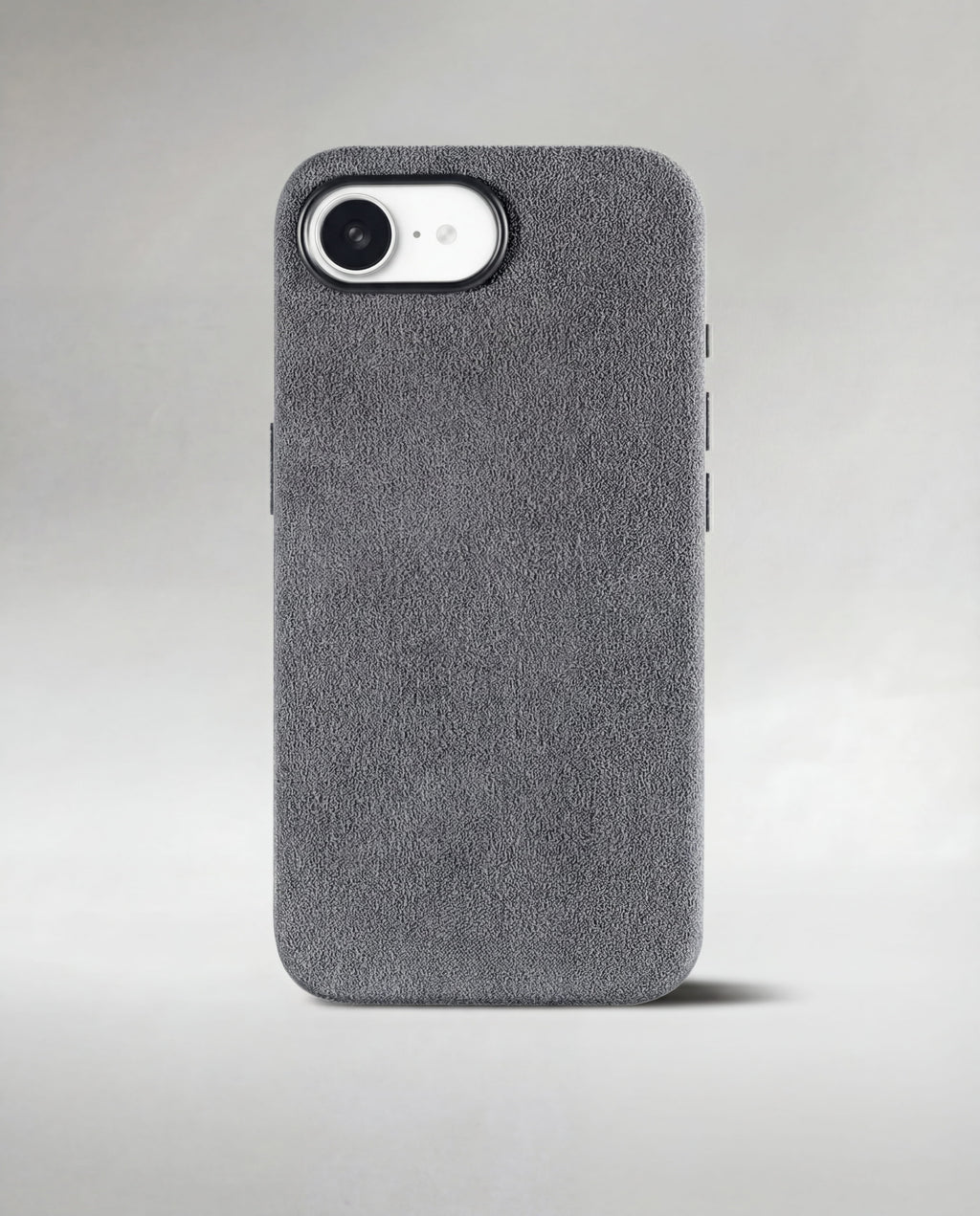 iPhone 16e - Alcantara Case - Nardo-Grey