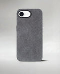 iPhone 16e - Alcantara Case - Nardo-Grey