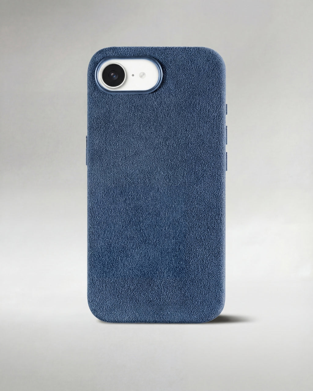 iPhone 16e - Alcantara Case - Ocean-Blue