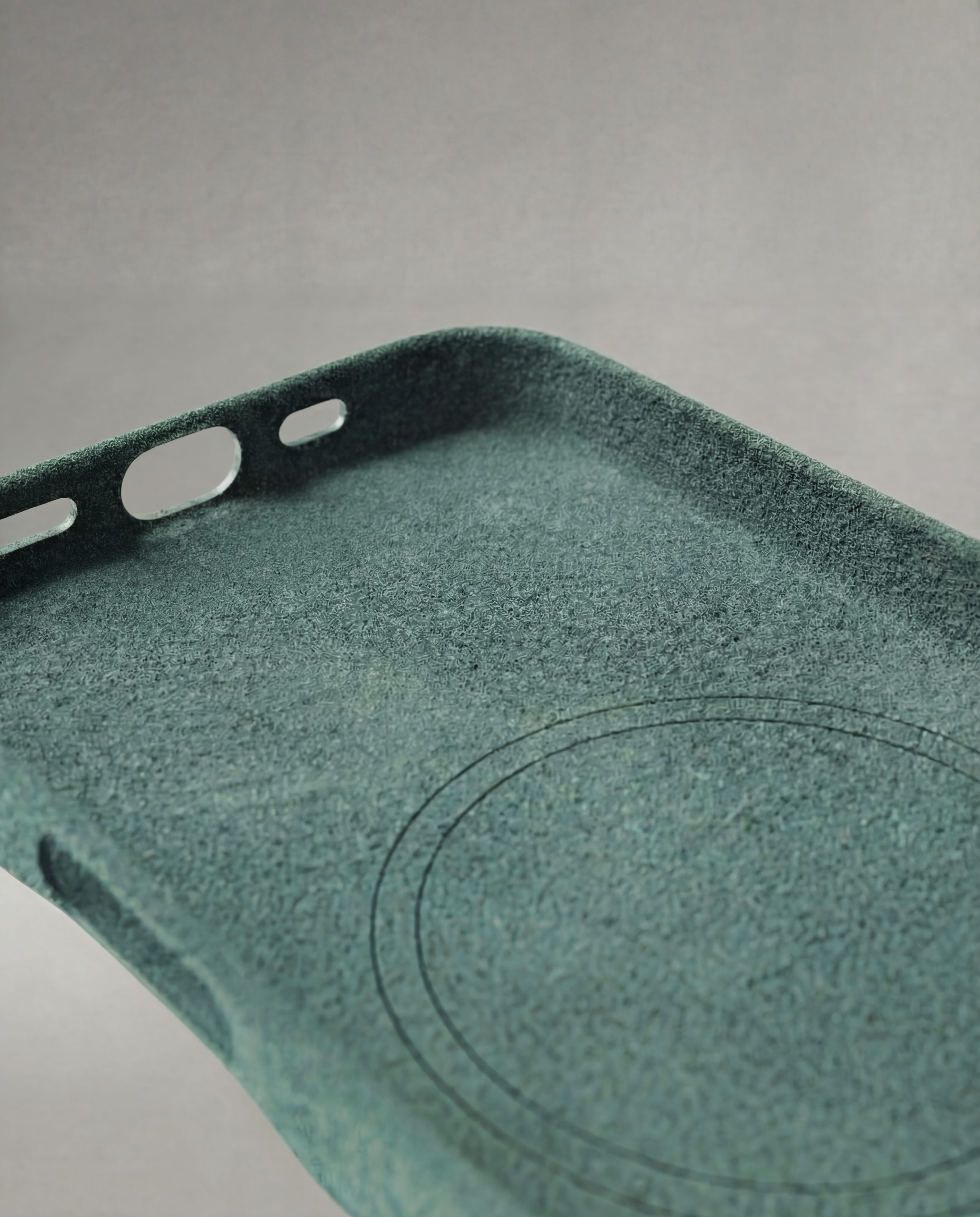 iPhone 16 Plus - Alcantara Case - Forest-Green