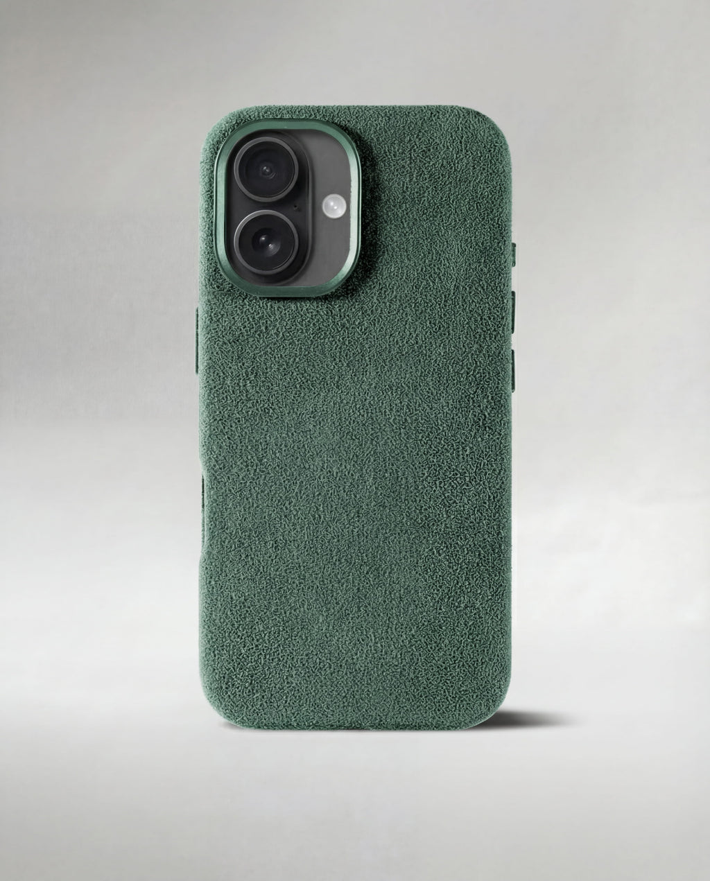 iPhone 16 Plus - Alcantara Case - Forest-Green