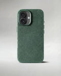 iPhone 16 Plus - Alcantara Case - Forest-Green