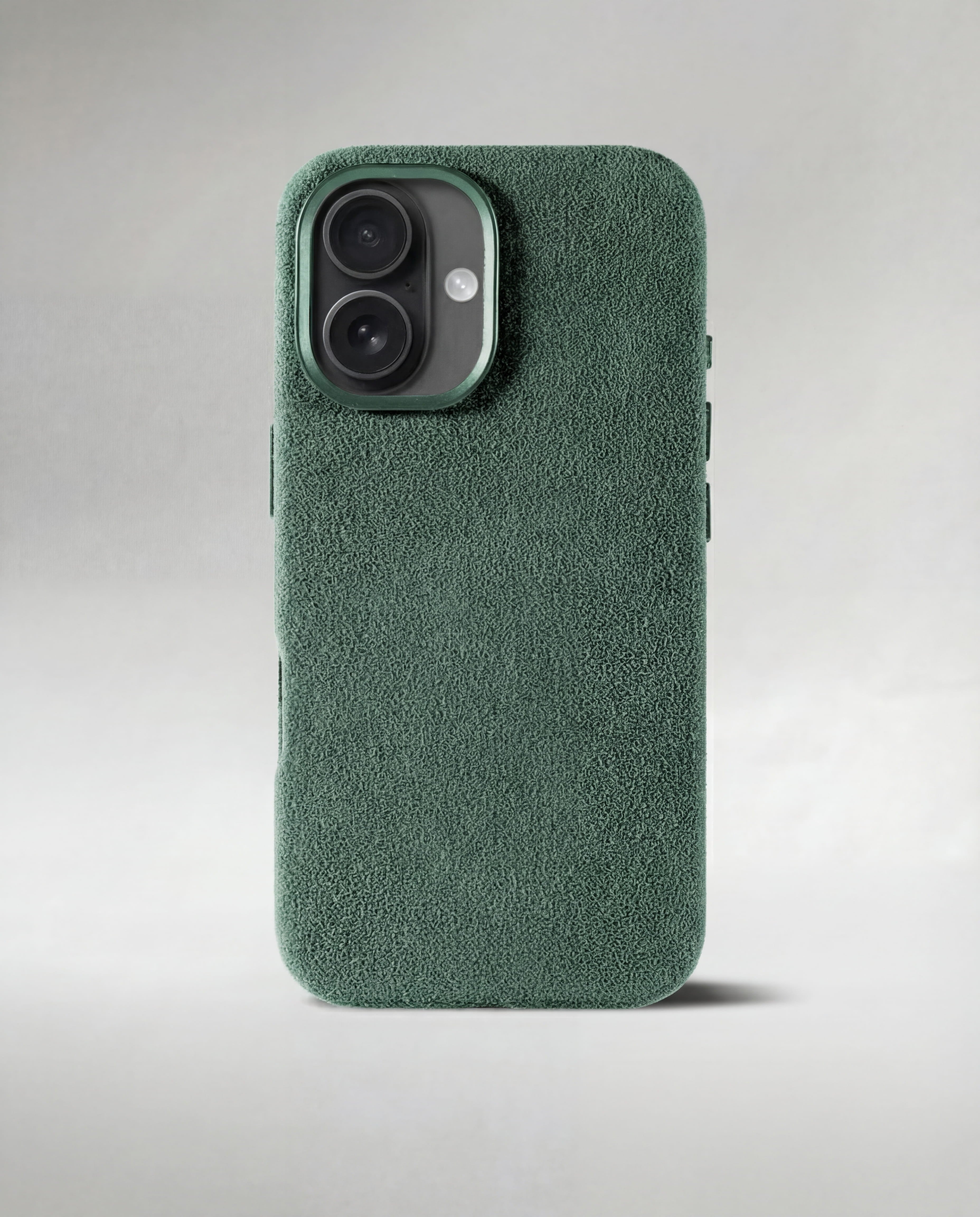 iPhone 16 Plus - Alcantara Case - Forest-Green