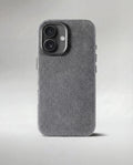 iPhone 16 Plus - Alcantara Case - Nardo-Grey