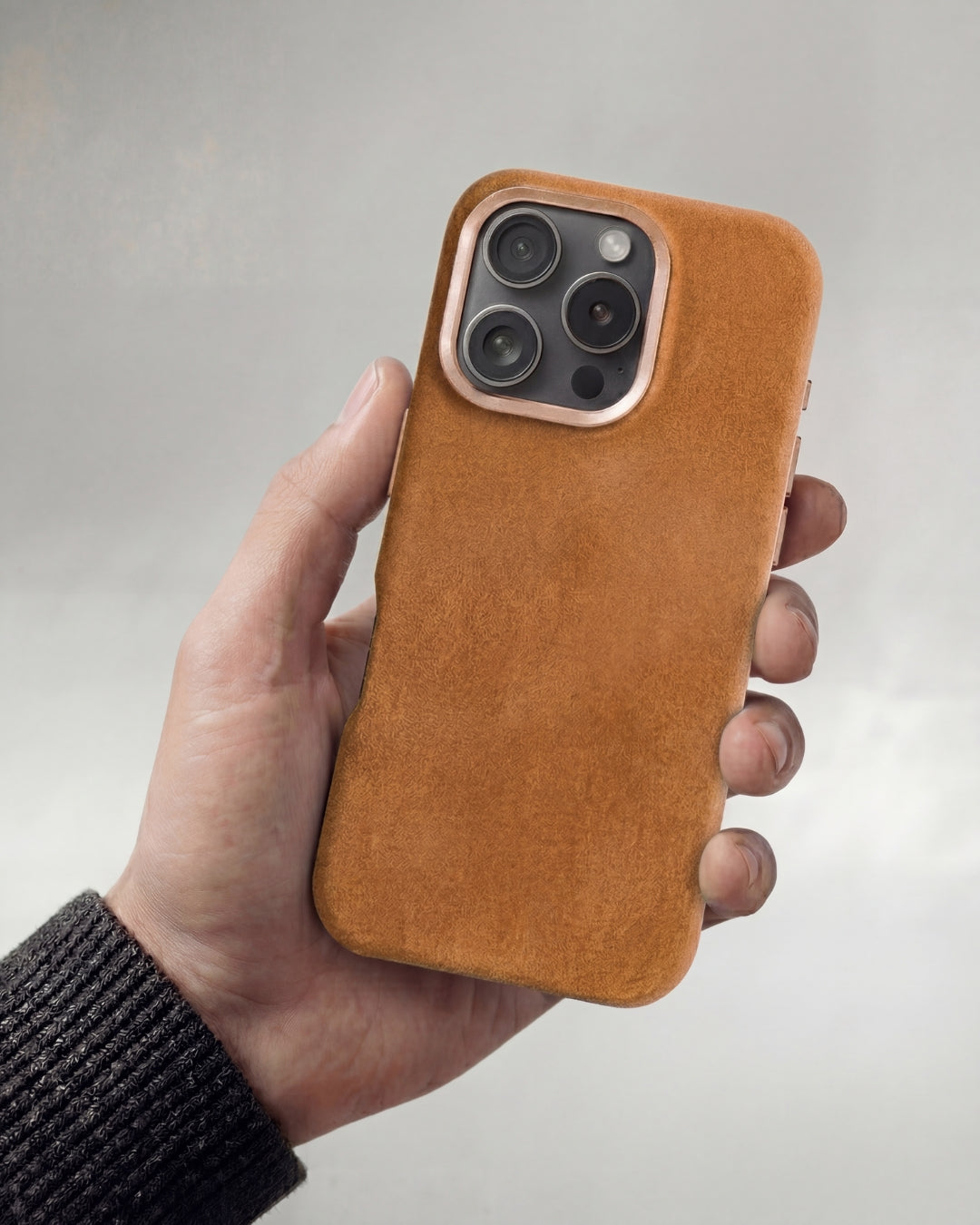 iPhone 16 Pro - Alcantara Case - Cosmic-Orange