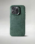 iPhone 16 Pro - Alcantara Case - Forest-Green