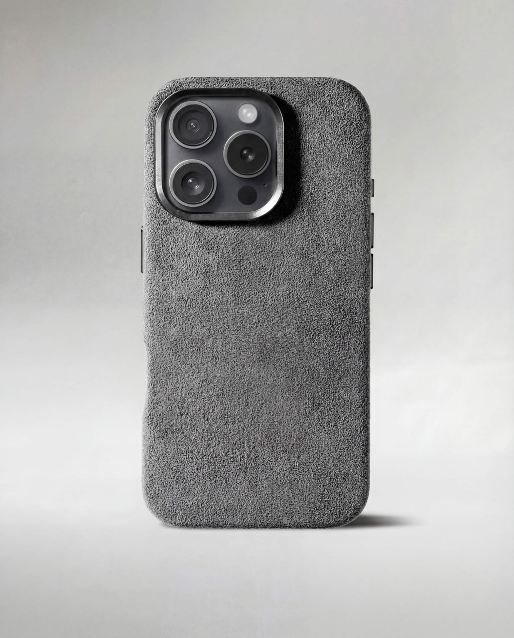 iPhone 16 Pro - Alcantara Case - Nardo-Grey
