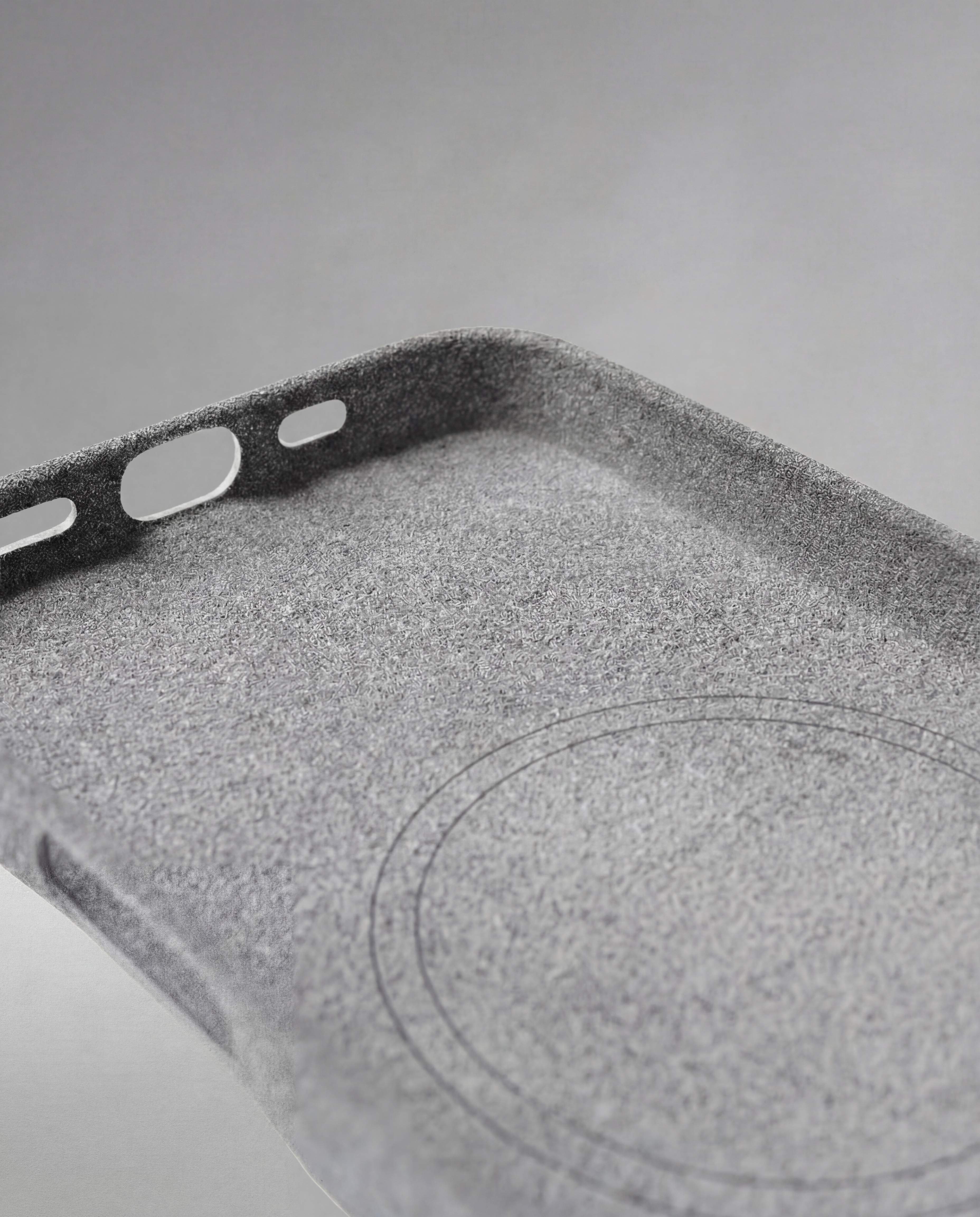 iPhone 16 Pro Max - Alcantara Case - Nardo-Grey
