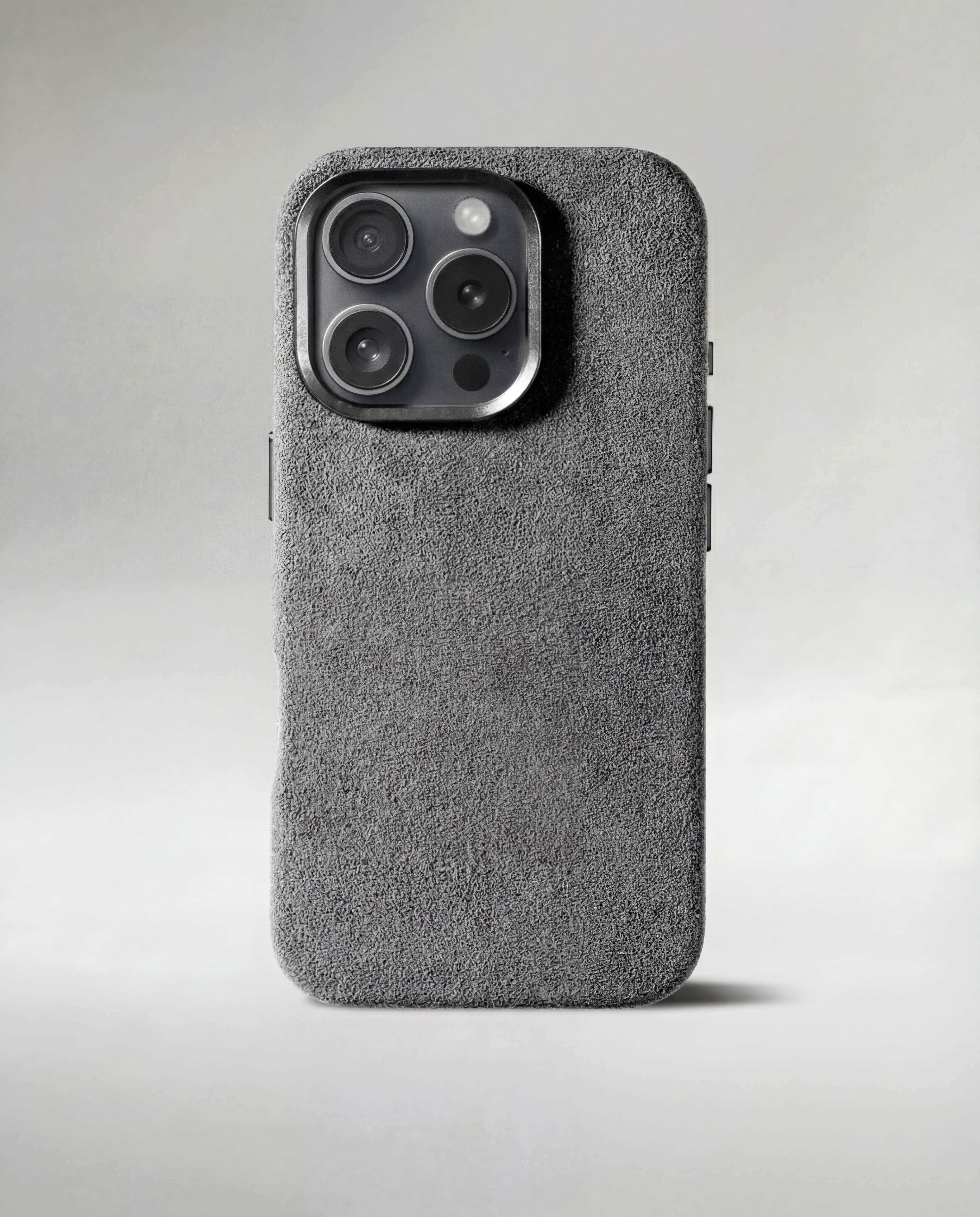 iPhone 16 Pro Max - Alcantara Case - Nardo-Grey