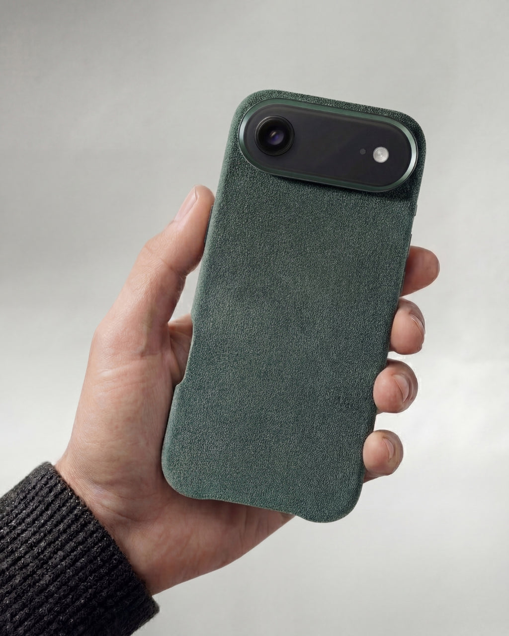 iPhone 17 Air - Alcantara Case - Forest-Green