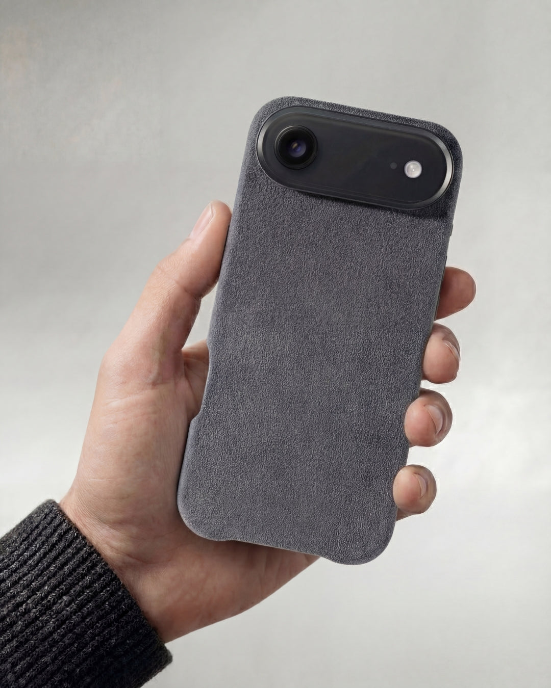 iPhone 17 Air - Alcantara Case - Midnight-Black
