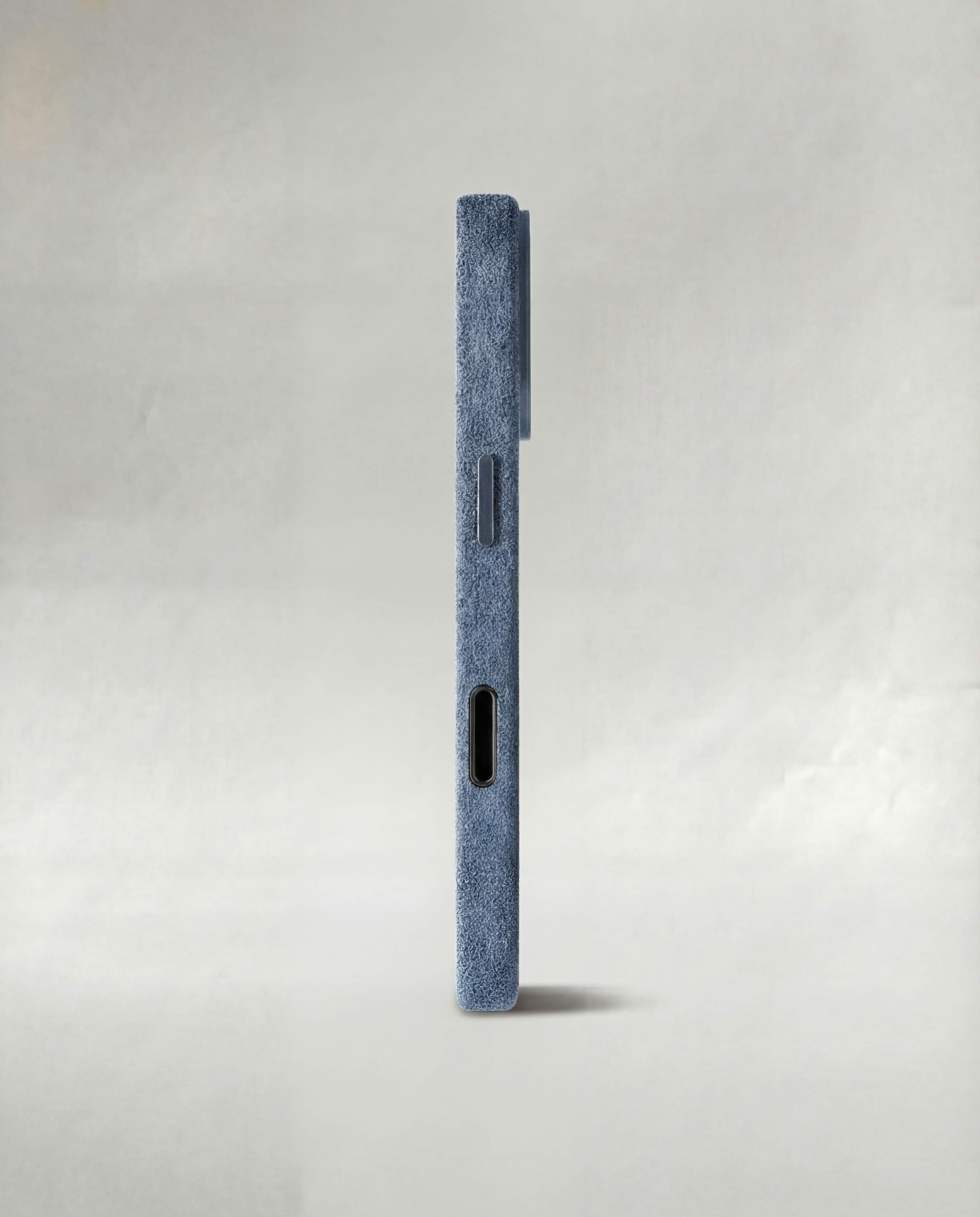 iPhone 17 - Alcantara Case - Ocean-Blue