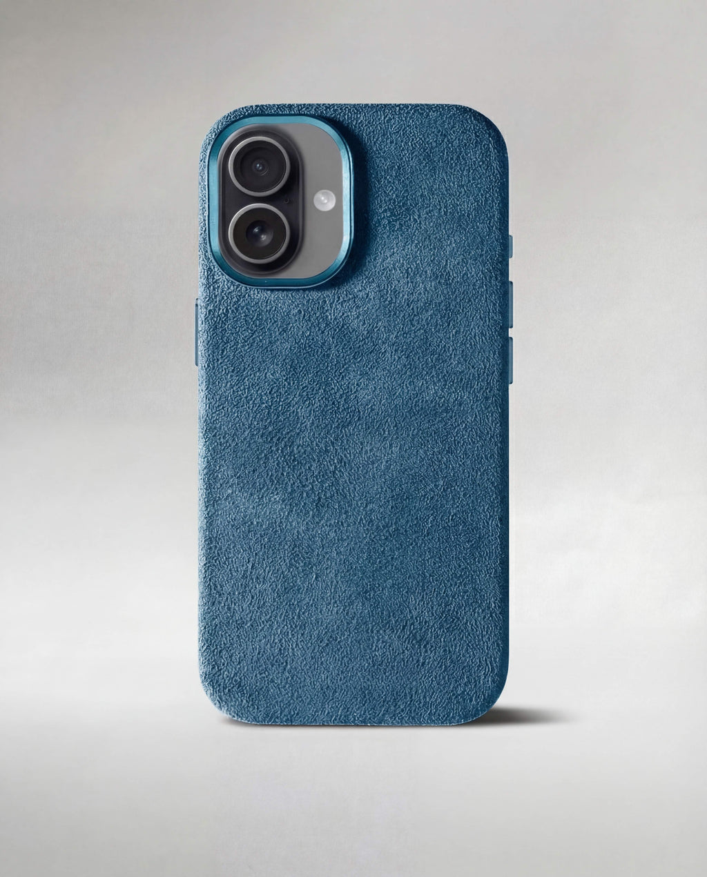 iPhone 17 - Alcantara Case - Ocean-Blue
