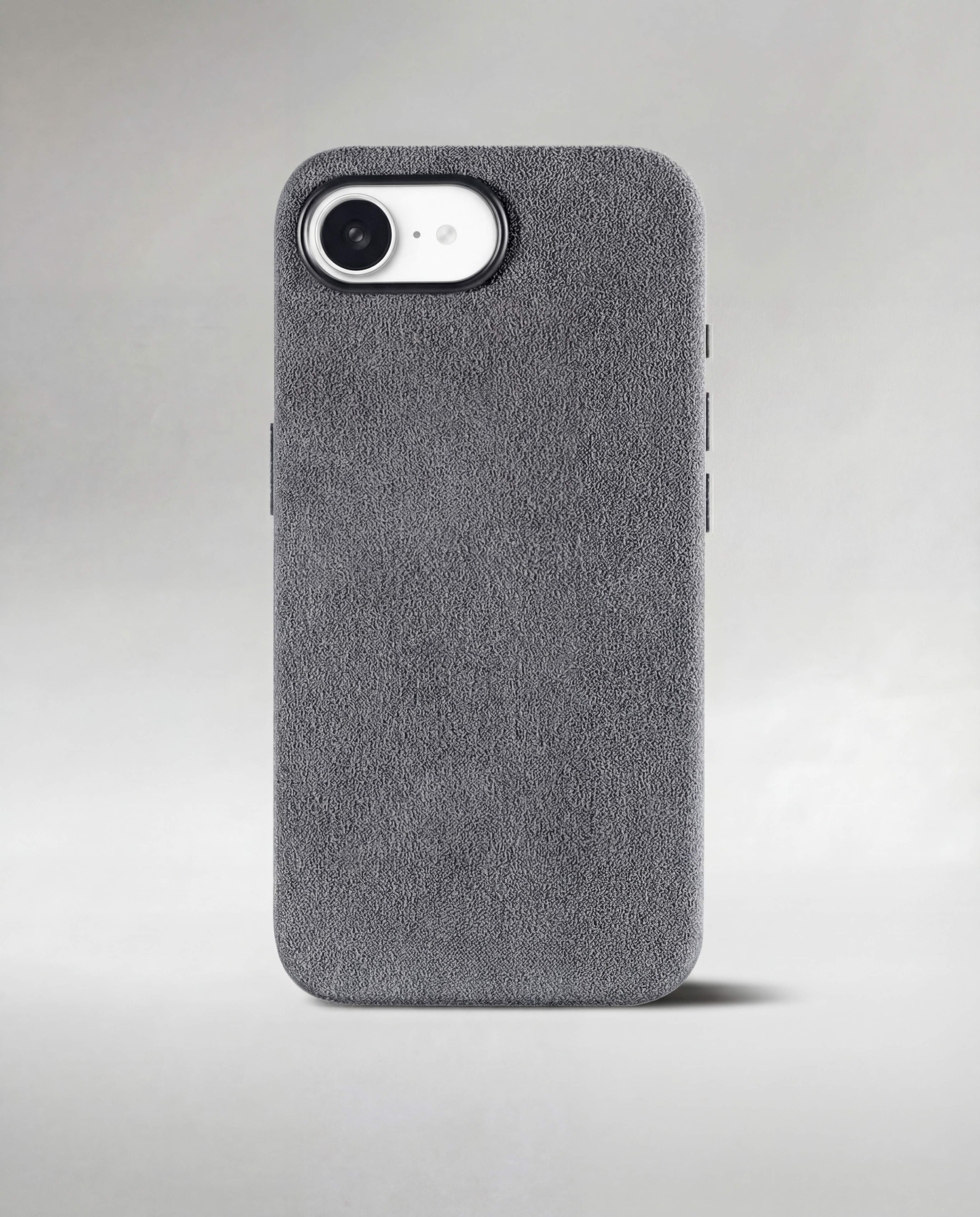iPhone 17e - Alcantara Case - Nardo-Grey
