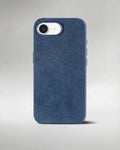 iPhone 17e - Alcantara Case - Ocean-Blue