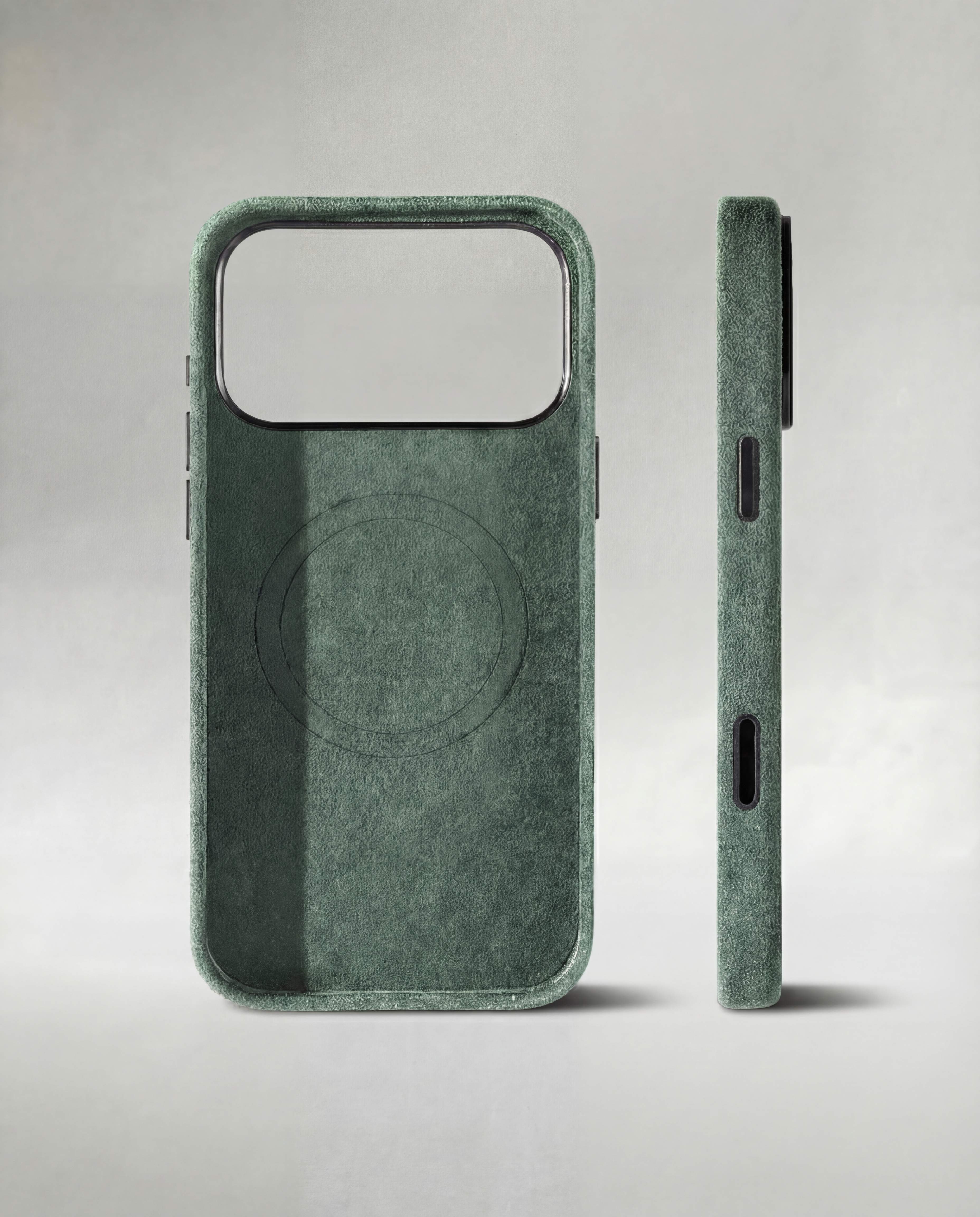 iPhone 17 Pro - Alcantara Case - Forest-Green
