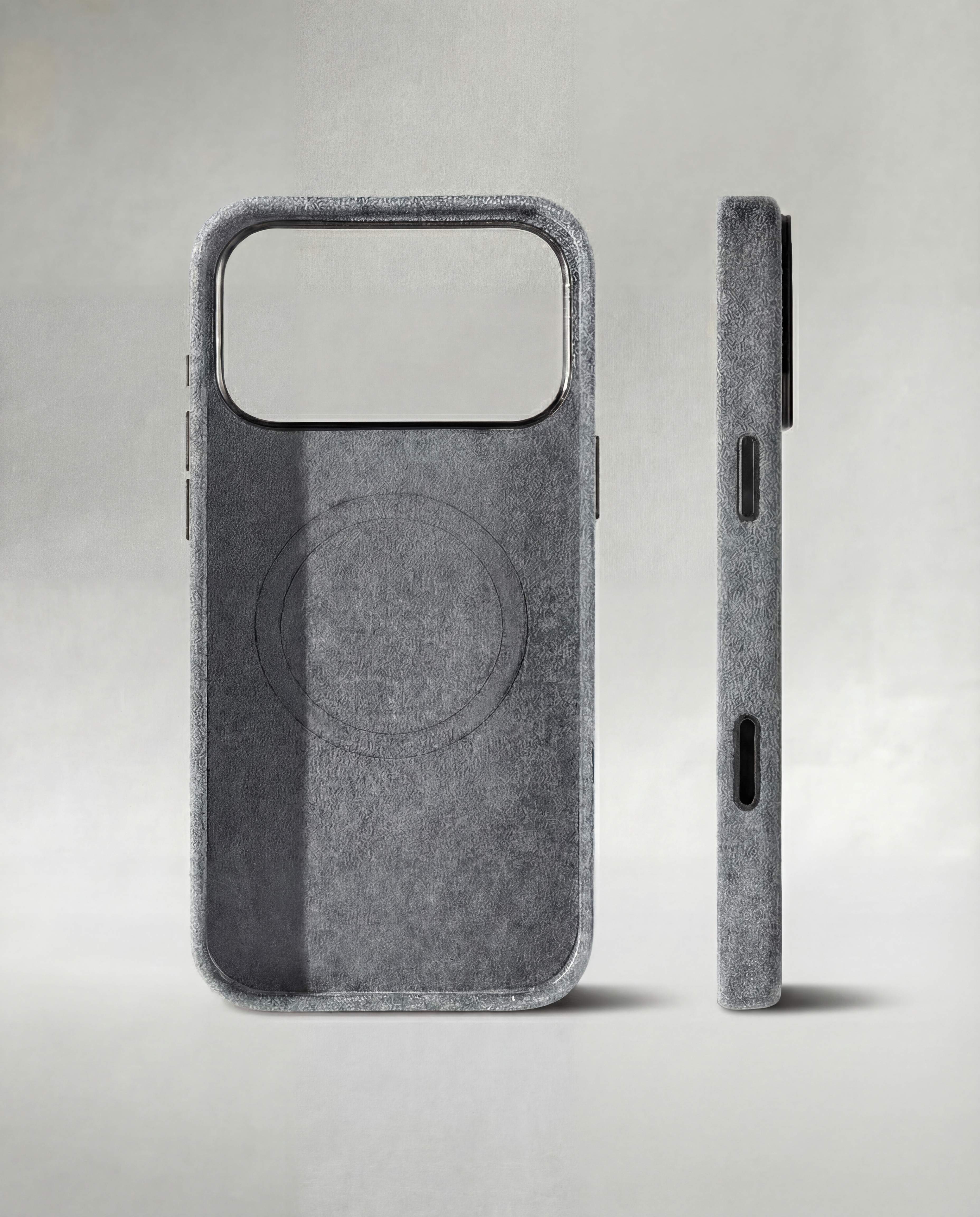 iPhone 17 Pro - Alcantara Case - Nardo-Grey