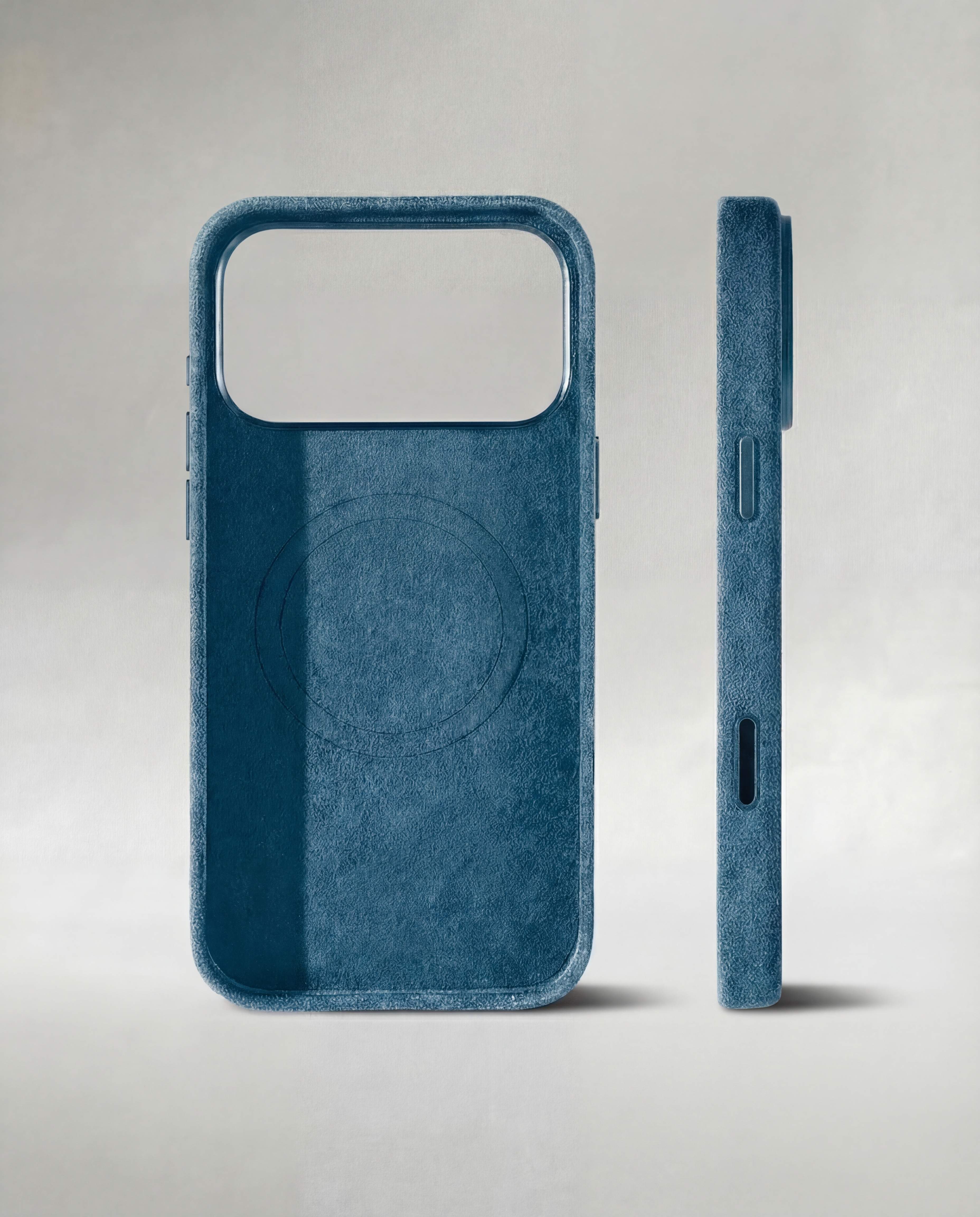 iPhone 17 Pro - Alcantara Case - Ocean-Blue