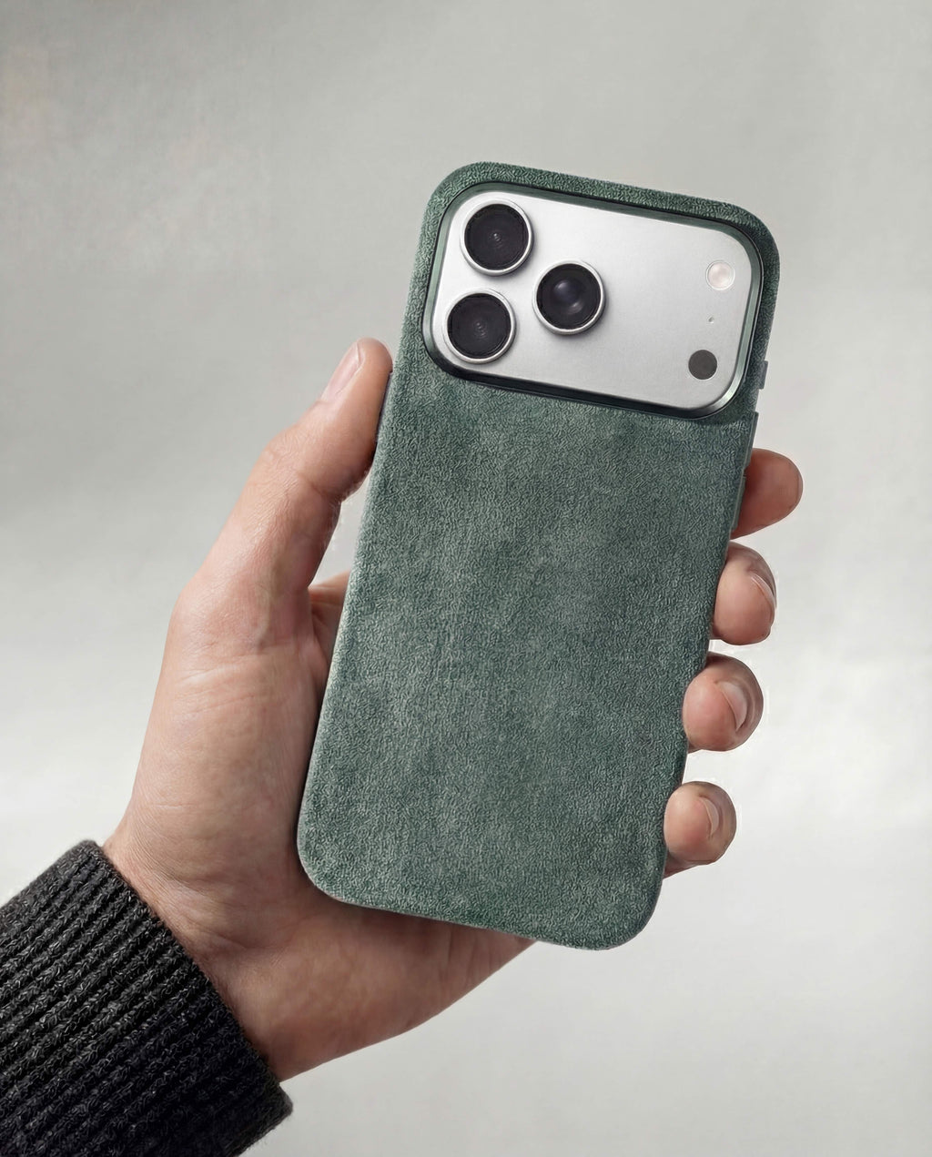 iPhone 17 Pro Max - Alcantara Case - Forest-Green