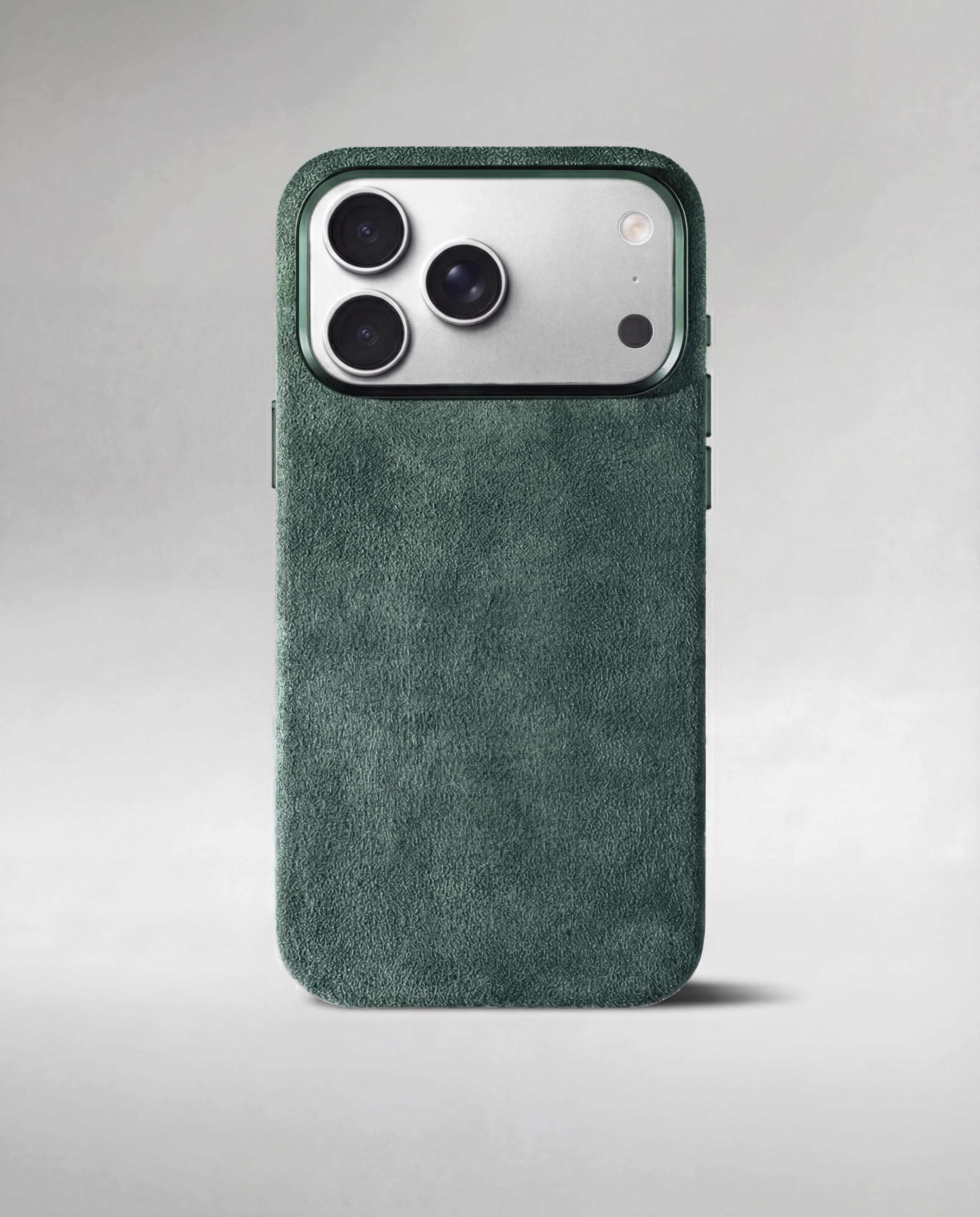 iPhone 17 Pro Max - Alcantara Case - Forest-Green