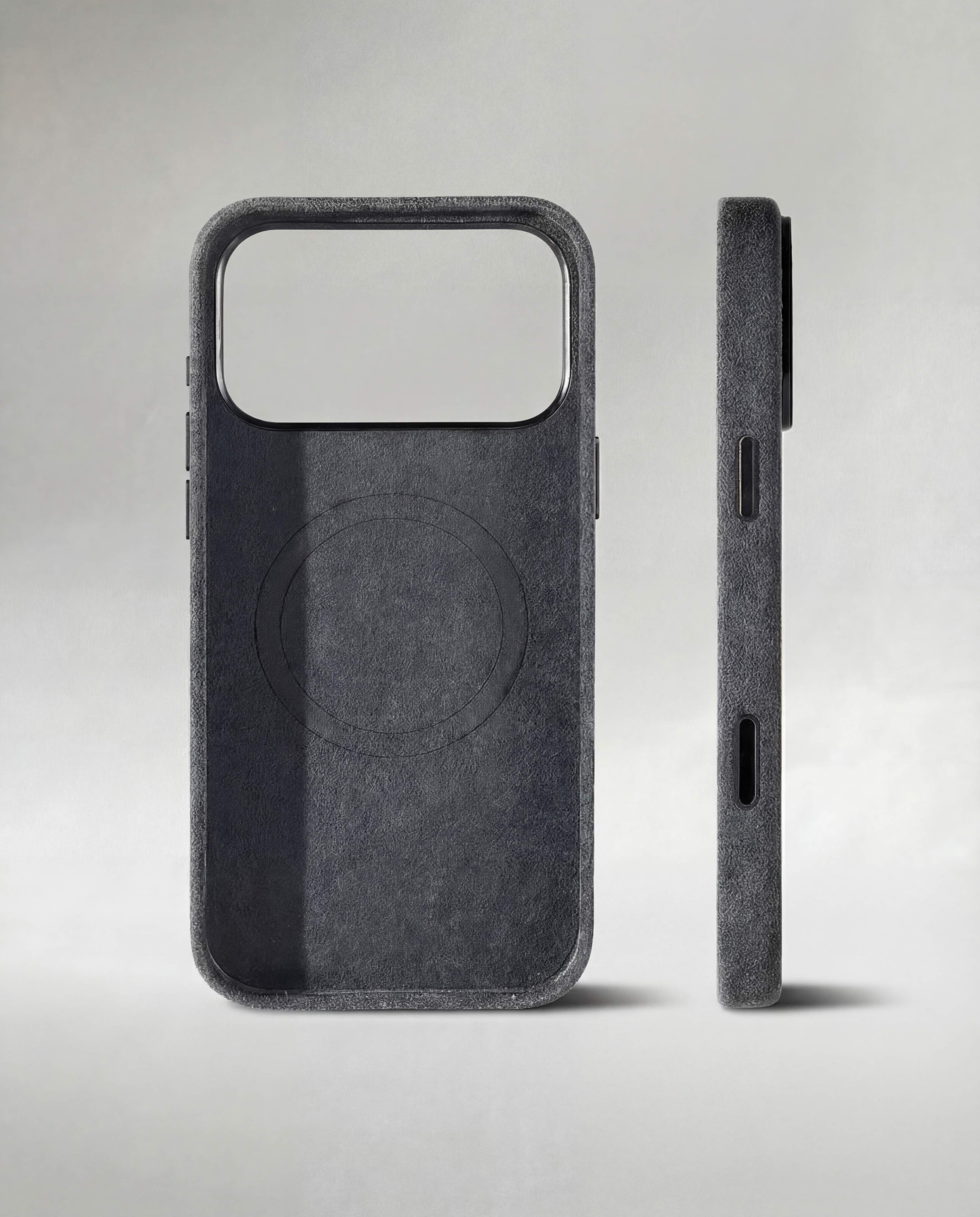 iPhone 17 Pro Max - Alcantara Case - Midnight-Black