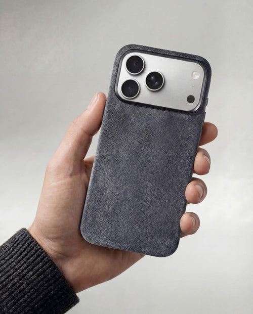 iPhone 17 Pro Max - Alcantara Case - Midnight-Black