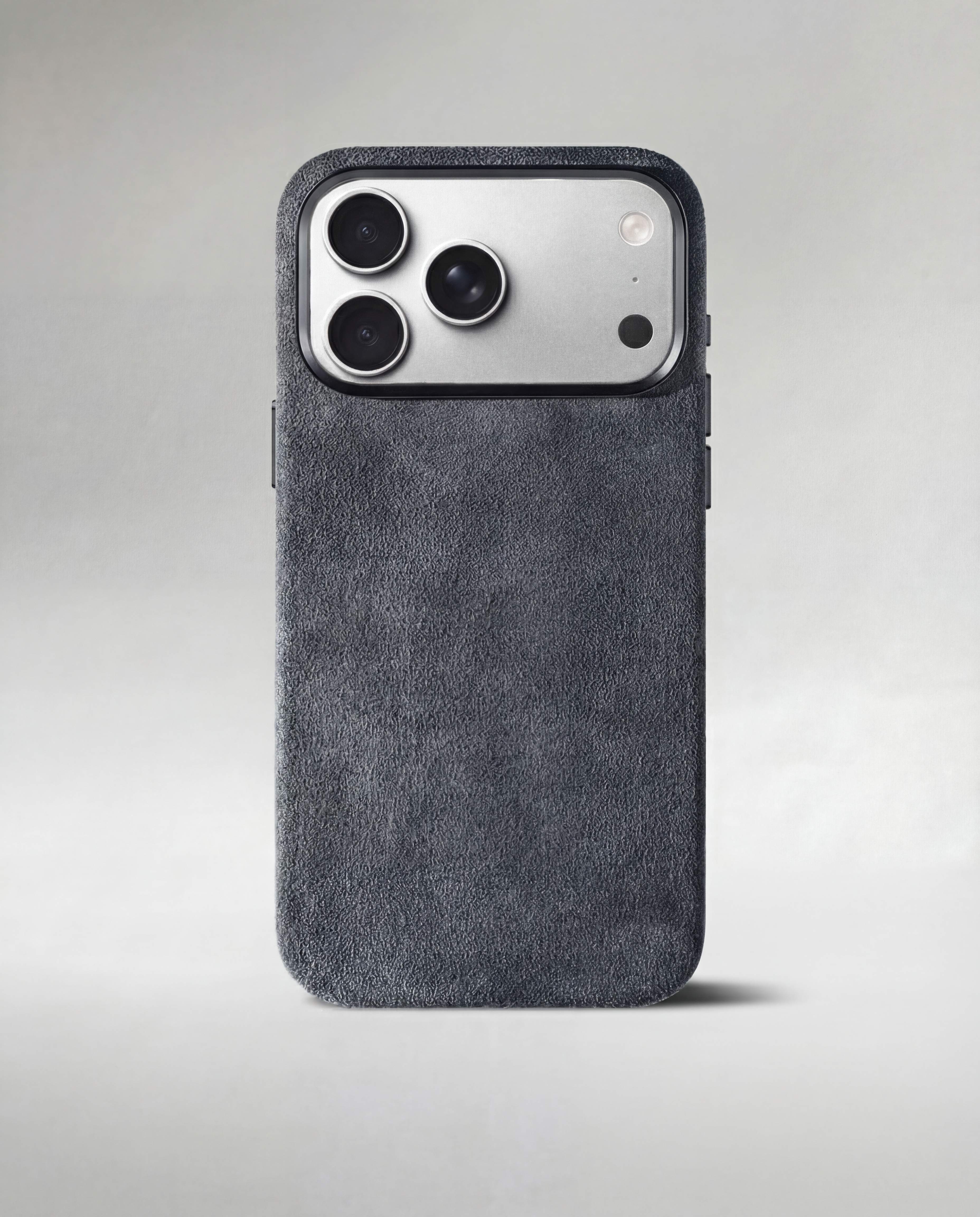iPhone 17 Pro Max - Alcantara Case - Midnight-Black