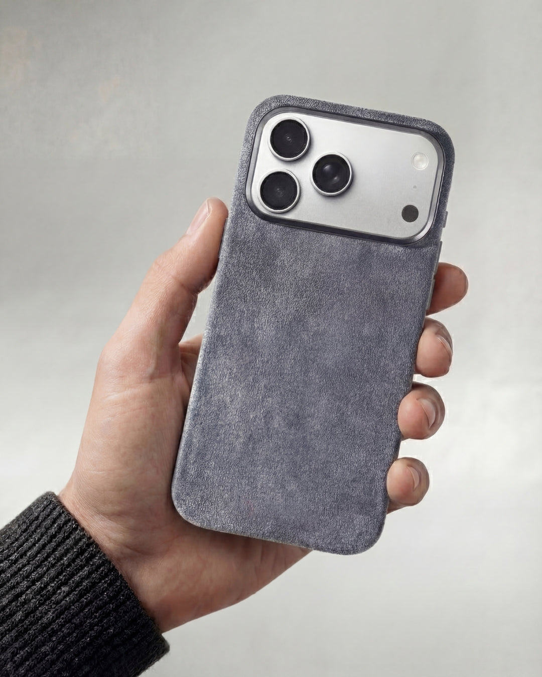 iPhone 17 Pro Max - Alcantara Case - Nardo-Grey