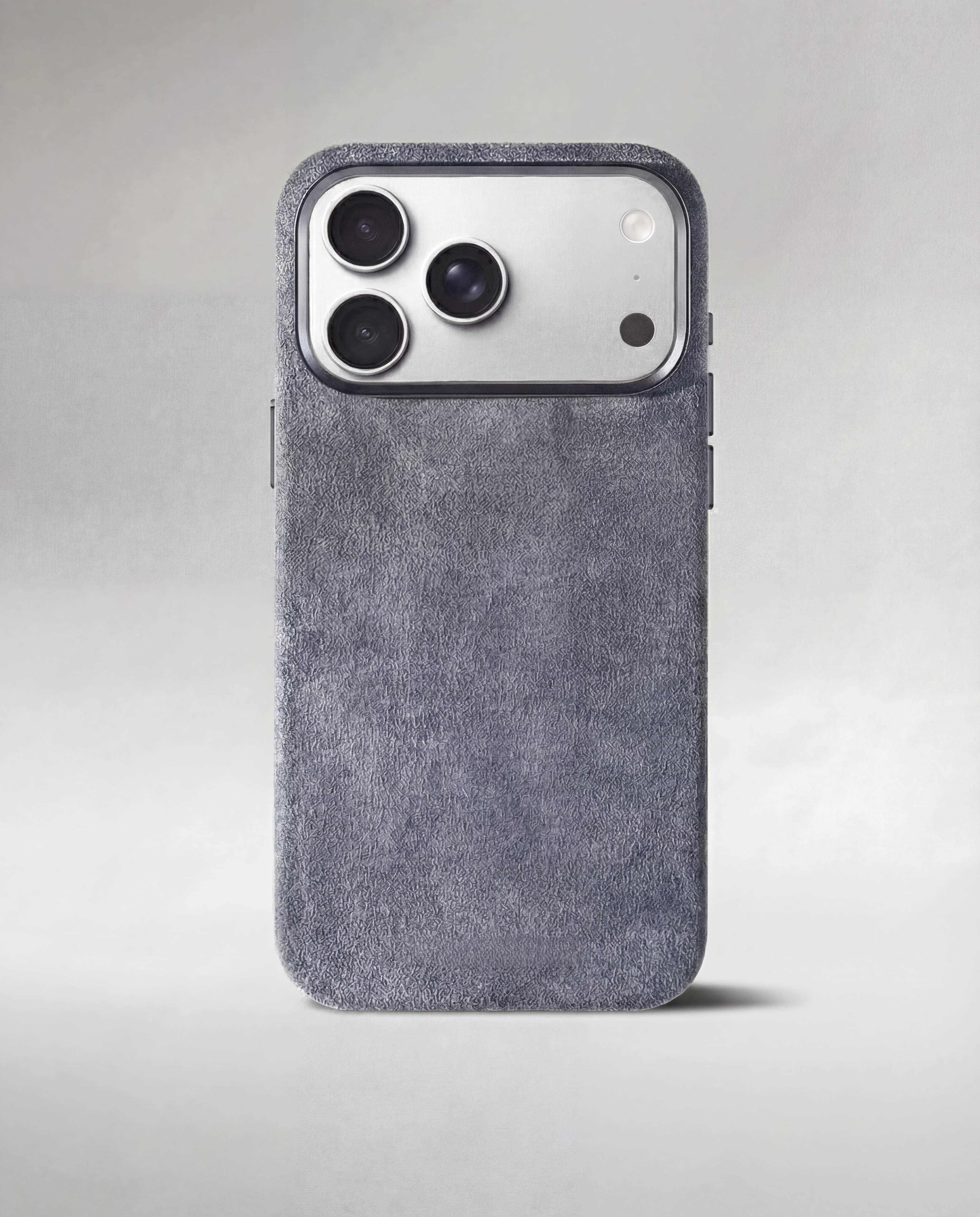 iPhone 17 Pro Max - Alcantara Case - Nardo-Grey