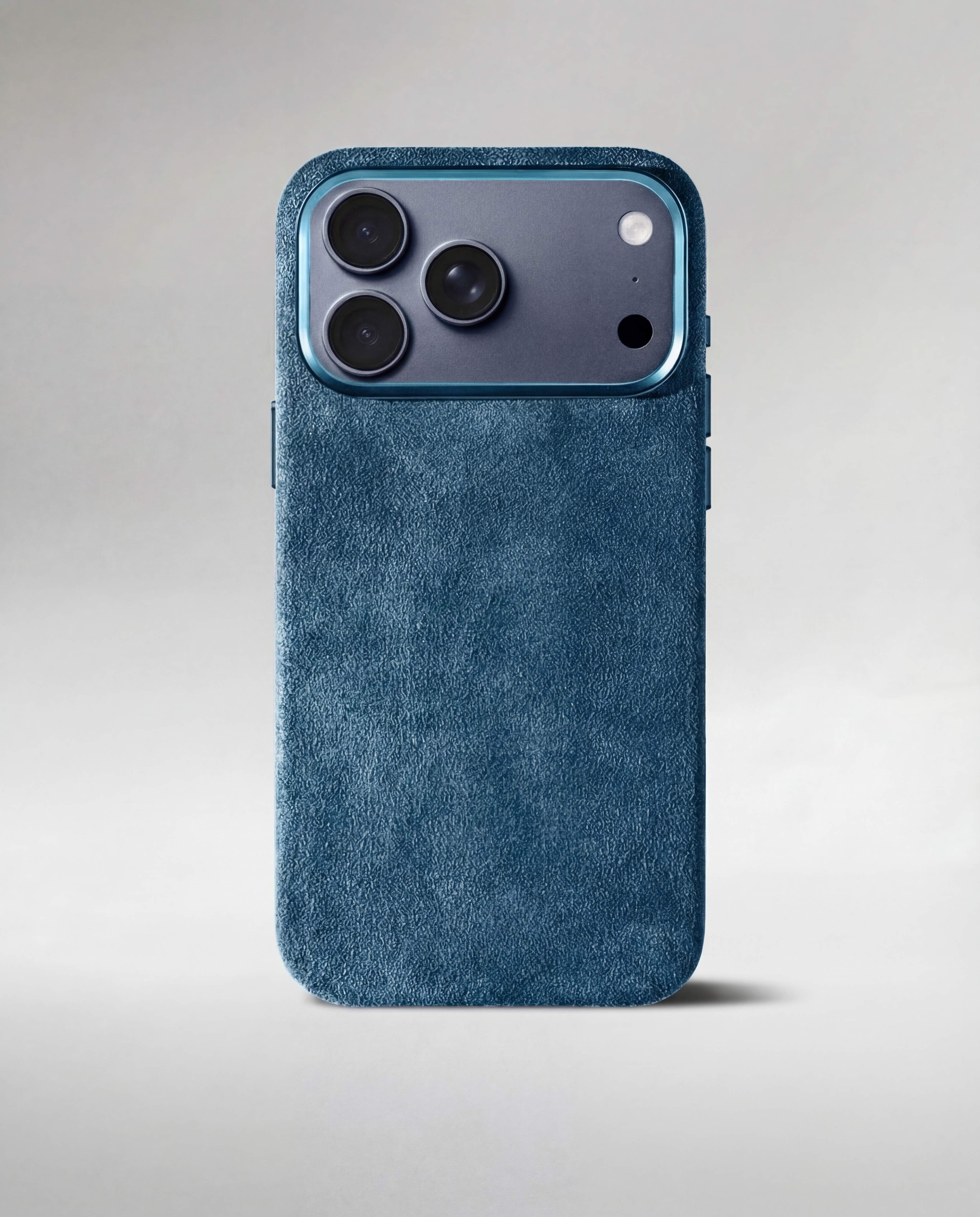 iPhone 17 Pro Max - Alcantara Case - Ocean-Blue